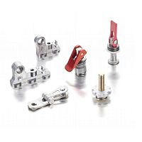 Seat tie-down fitting PAX L trackdouble-studtriple-stud