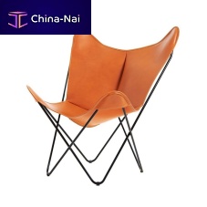 Original design chair BKFindoorleathersteel base