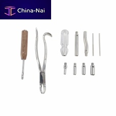 Dental extraction veterinary instrument kit 240756