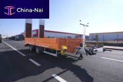 Air-suspension trailer SCR2tandemtowedfor vehicles