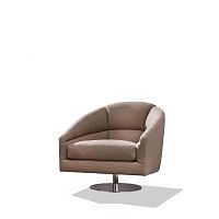Modern armchair CINEMAtextileswivel