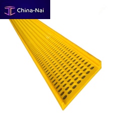 Elastomer mat polyurethaneyellowgreen