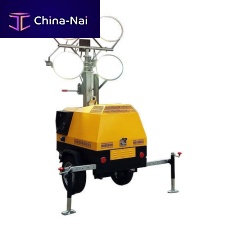Metal halide light tower 4VA4000halogendiesel enginegasoline engine