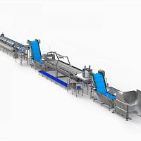 Fish processing line