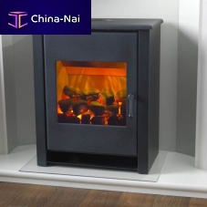 Electric heating stove LITTLE ATOM contemporarycast iron