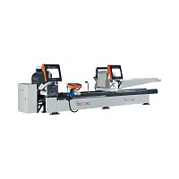 Double-head cutting machine SD 140rotary bladefor aluminumfor PVC