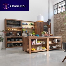 Contemporary kitchen LOFToakwalnutcherrywood