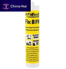 Single-component adhesive Fix8 FNsiliconemulti-useUV-resistant