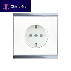 Power socket CORLO STECKDOSEwall-mountedsurface-mountglass