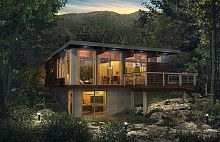 Prefab house NATUR-Acontemporarytwo-story