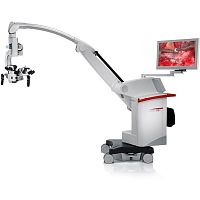 Neurosurgery microscope M530 on casters