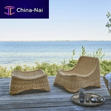 Traditional armchair Chillrattanrattanaluminum