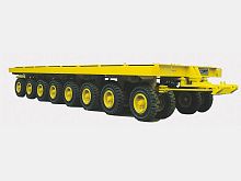 Flatbed trailer 8 x 2.5 m | VCP3/A 120/8more than 6 axlestowedfor industrial materials