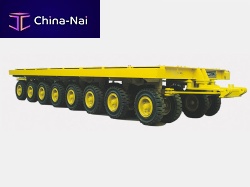Flatbed trailer 8 x 2.5 m | VCP3/A 120/8more than 6 axlestowedfor industrial materials
