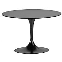 Contemporary table ONDAlaminated MDFglasspolycarbonate