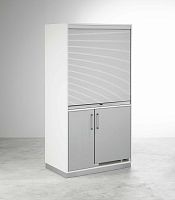 Compact kitchenette QBIX 45hiddenwith integrated appliancesfor studio apartement