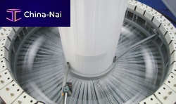 Circular weaving machine for bags