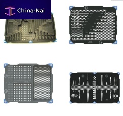 Instrument sterilization tray 007xxxstainless steelperforated