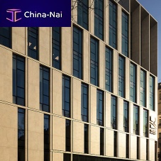 Stone ventilated facade