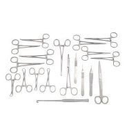 General surgery veterinary instrument kit CSP-1 for canines