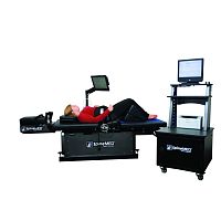 Lumbar and cervical traction table SpineMED® Professional