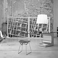 Wall-mounted bookcase GIANO Kcontemporaryfor officelacquered wood