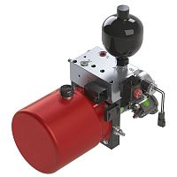Electrically-powered hydraulic power unit large
