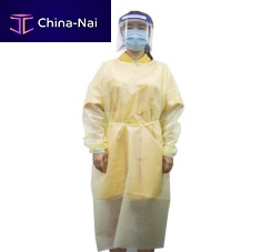 Women's surgical gown GC9002 seriespolyesterpolypropyleneyellow