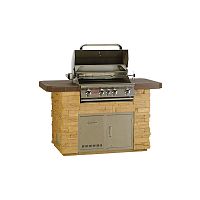 Outdoor kitchen MASTER Qcontemporarystainless steelporcelain stoneware