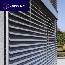 Aluminum solar shading BSOfor facadewindowhorizontal
