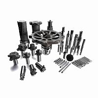 Corner radius milling tool PCDPCBNhigh-precision