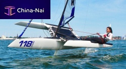 Foiling sailboat F101trimaranracingcarbon