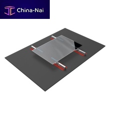 Flat roof PV mounting system ROOF-SOLAR BITUMENfor portrait installationaluminiumfree-standing