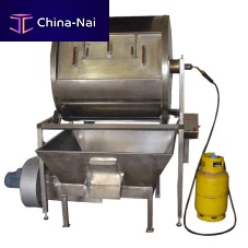 Nut roaster for seedbatch