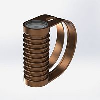 Surface mounted spotlight EQUUS 49LEDroundIP66