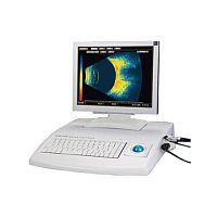 On-platform, tabletop ultrasound system AB-6200for ophthalmic ultrasound imagingB/Wcolor doppler
