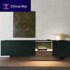 Contemporary sideboard ARCHWAYwoodenmetalmarble