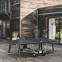 Outdoor ping pong table BLACK CODE ID 2contemporaryhomefor public space