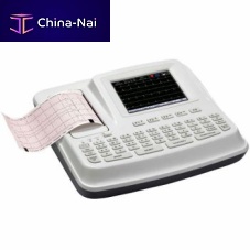 Resting electrocardiograph ECG-10066-channeldigitalwith printer