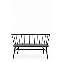 Traditional bench W-1960oaksolid woodwalnut