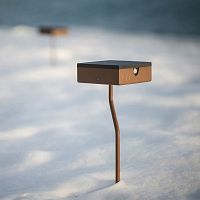 Floor-standing lamp TEEsteelstainless steelpainted metal