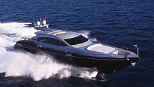 Cruising motor yacht M/Y JEThard-topplaning hullaluminum