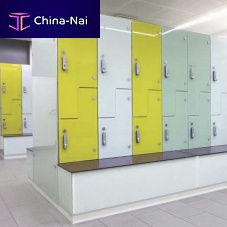 Aluminium locker CRYSTALfor public buildingcommercialsecure