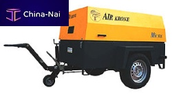 Screw compressor airdiesel enginemobile