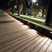 Recessed wall light fixture ARRAKISLEDrectangularIP65