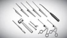 General surgery veterinary instrument kit SilCut® PRO