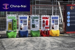 Mobile totem HS1-BB1-YE; HS1-BB1-RE; HS1-BB1-GR; HS1-BB1-B2; HS1P-BB1-YE;