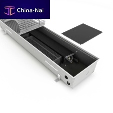 Hot water convector FRTcontemporarymetalbrown