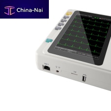 Resting electrocardiograph ECG6016-channeldigitalwith printer