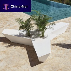 Original design garden bench FAZpolyethylenewithout backrestwithout armrests